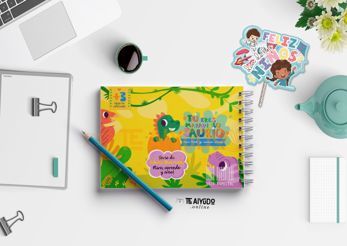 DIGITAL | Niños 21 | Tu eres maravilloSAURIO, libro de Actividades