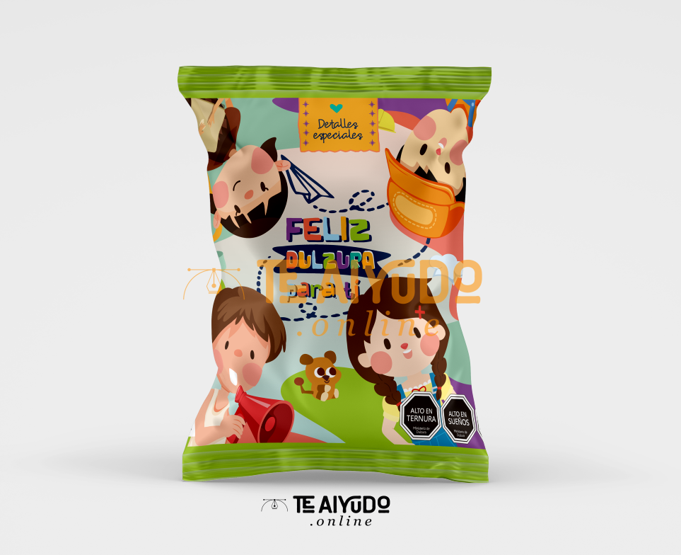 DIGITAL | Niños 21 | Chipsbag, etiquetas circulares y tags