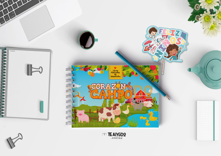 DIGITAL | Niños 21 | Corazón de campo, libro de Actividades