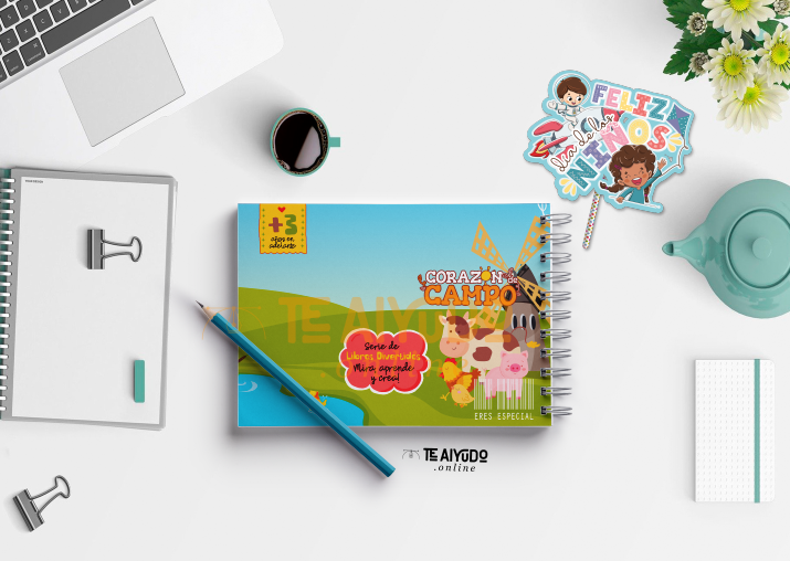 DIGITAL | Niños 21 | Corazón de campo, libro de Actividades