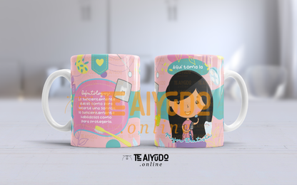 DIGITAL | Odontología 22 | Tazones Avatar Mujer