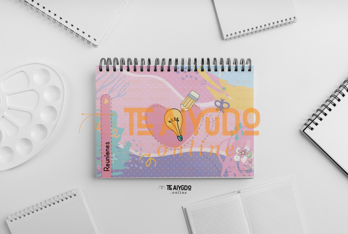 DIGITAL | Téc. Educ. Parvularia 22 | Abstracto | Planner Horizontal