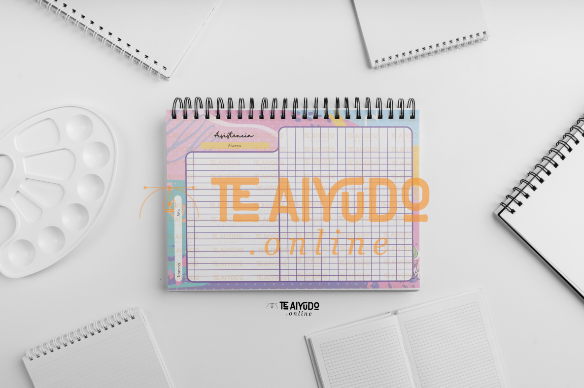 DIGITAL | Téc. Educ. Parvularia 22 | Abstracto | Planner Horizontal