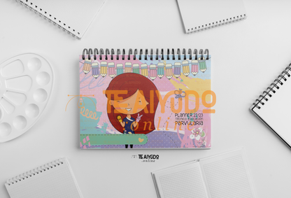DIGITAL | Téc. Educ. Parvularia 22 | Abstracto | Planner Horizontal