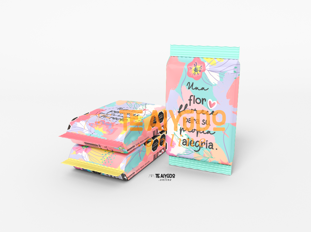 DIGITAL | Mujer 22 | Florecer | Etiquetas Chocolates