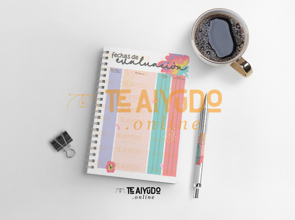 DIGITAL | Docente 22 | Florecer | Planner Vertical