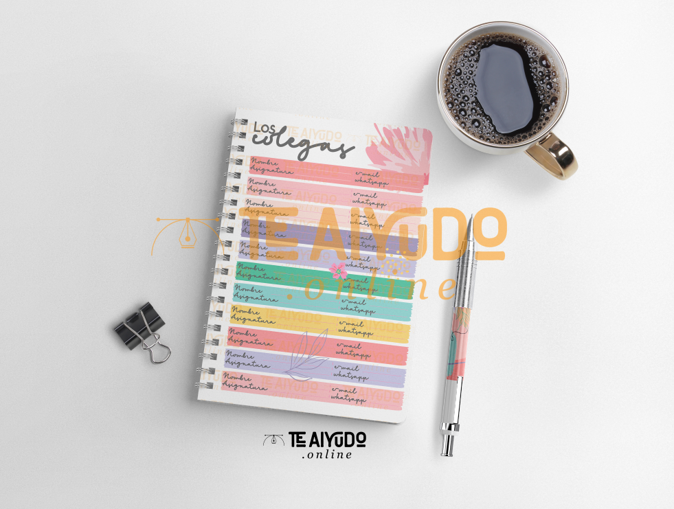 DIGITAL | Docente 22 | Florecer | Planner Vertical
