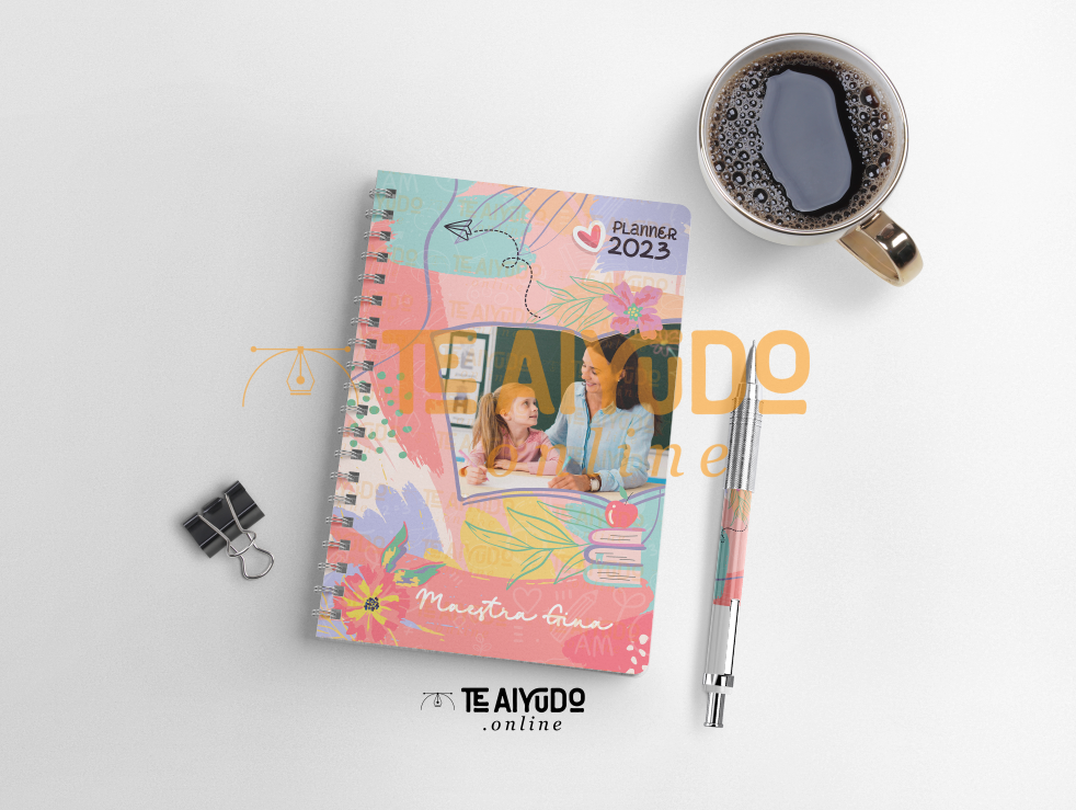 DIGITAL | Docente 22 | Florecer | Planner Vertical