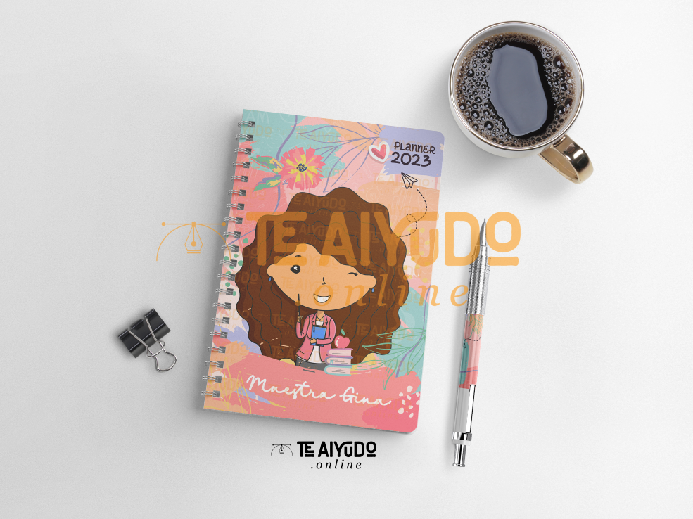DIGITAL | Docente 22 | Florecer | Planner Vertical