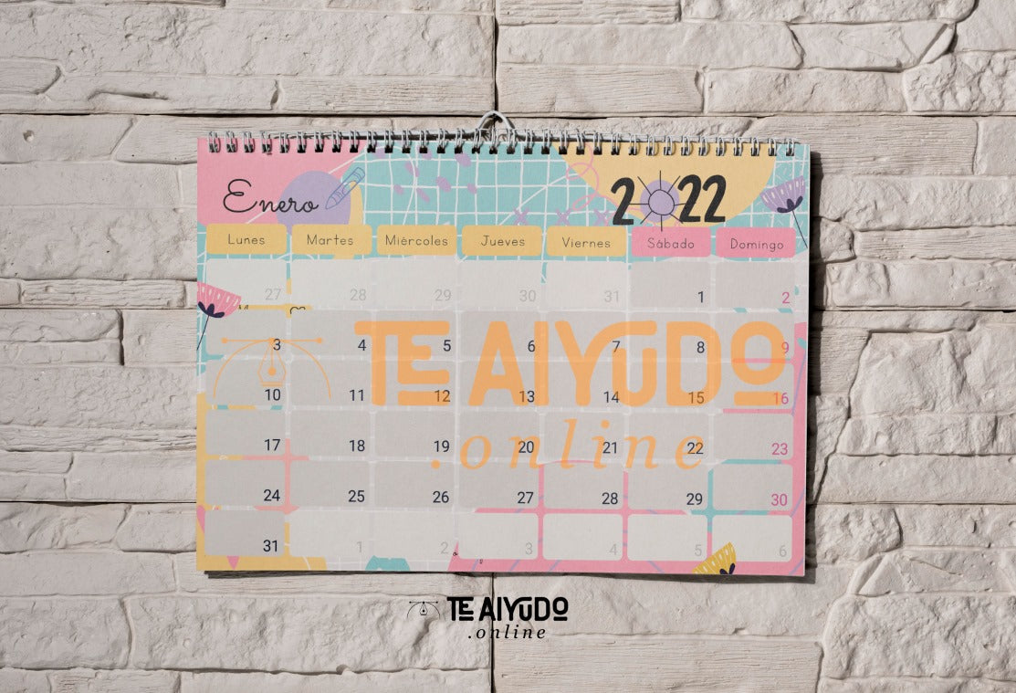 DIGITAL | Educ. Parvularia 21 | Colorkid | Calendarios horizontal y planificación mensual