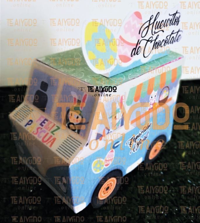 DIGITAL | Pascua 21 | Set Cajitas, Banderines y Etiquetas