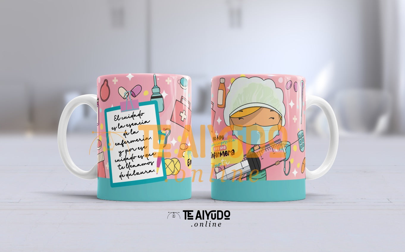 DIGITAL | Enfermera 22 | Ternura Médica | Tazones