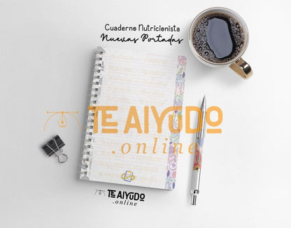 DIGITAL | Nutricionista 22 | Cuaderno Notas + Avatar Personalizable 🍏 | Actualizado 2025-2026