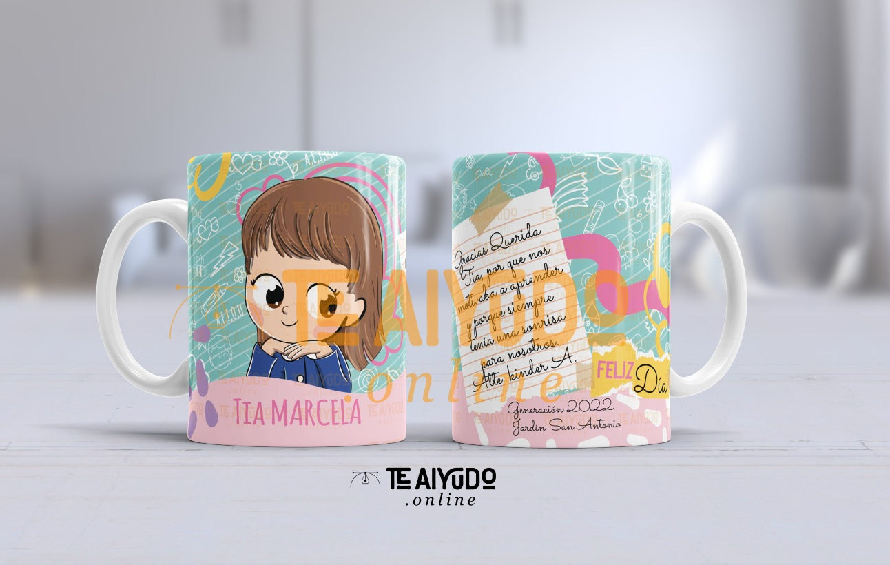 DIGITAL | Téc Educ. Parvularia 22 | Lineal Infantil | Tazones
