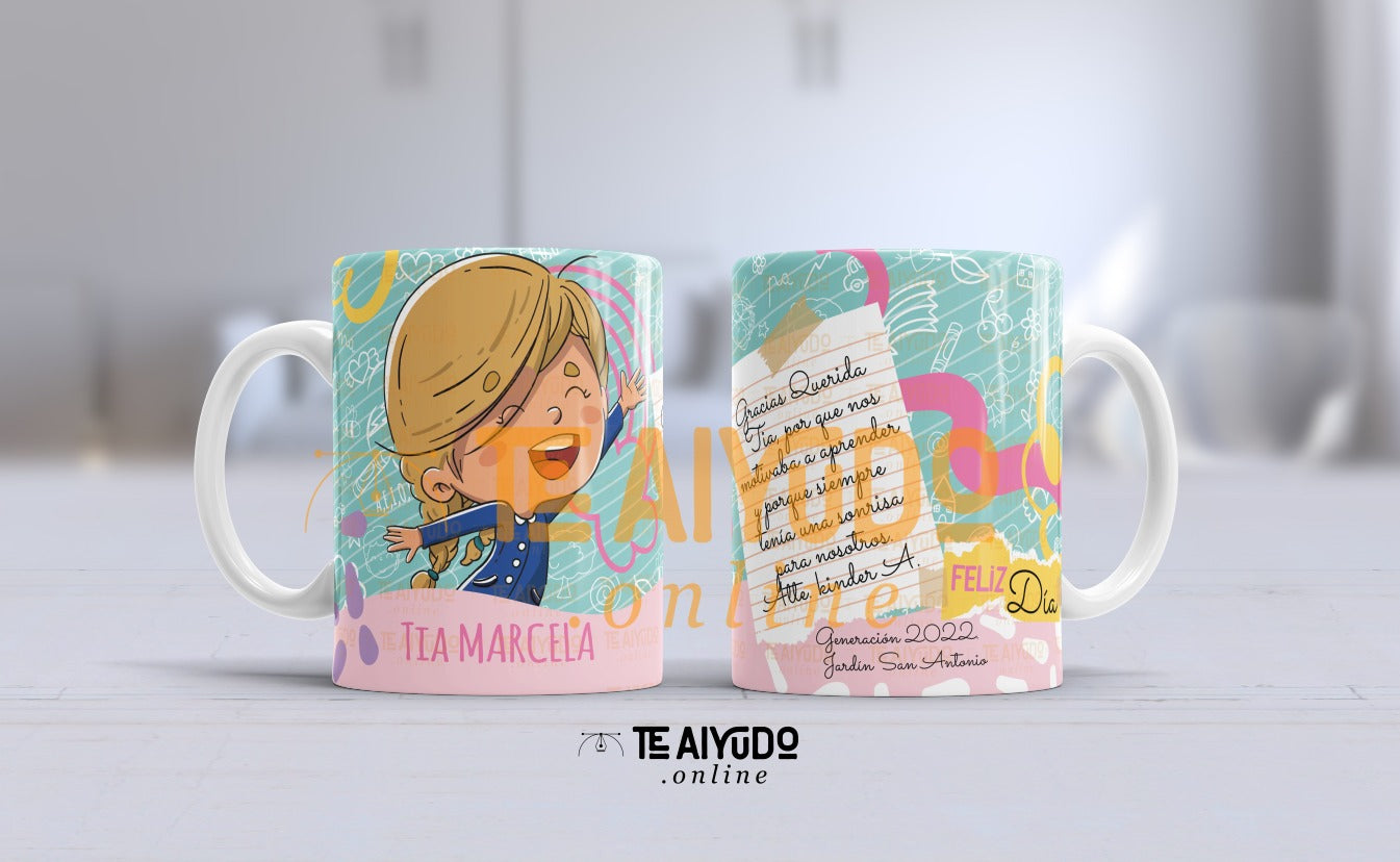 DIGITAL | Téc Educ. Parvularia 22 | Lineal Infantil | Tazones