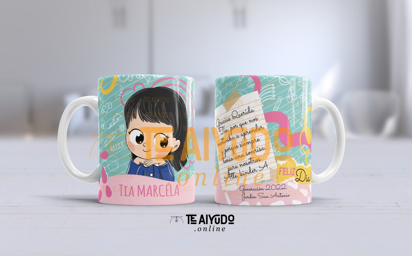 DIGITAL | Téc Educ. Parvularia 22 | Lineal Infantil | Tazones