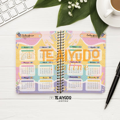 DIGITAL | Téc. Educ. Parvularia 22 | Abstracto | Planner Vertical