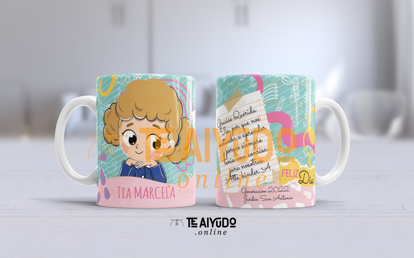 DIGITAL | Téc Educ. Parvularia 22 | Lineal Infantil | Tazones