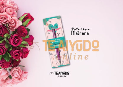 DIGITAL | Matronería 25 | Mintheart | Porta Lápiz & Chapitas