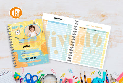 DIGITAL | Escolar 25 | Set Agenda Escolar Niño