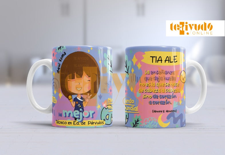 DIGITAL | Téc. Educ. Parvularia 23 | Cosmic | Tazones avatar 2022