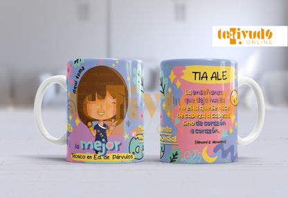 DIGITAL | Téc. Educ. Parvularia 23 | Cosmic | Tazones avatar 2022
