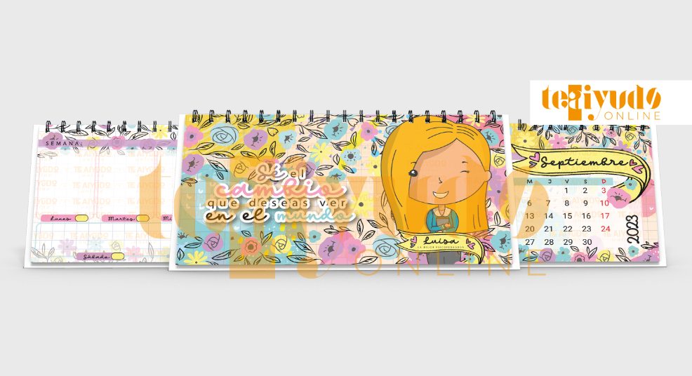 DIGITAL | Psicopedagogía 23 | Mini planner 21x11 cm