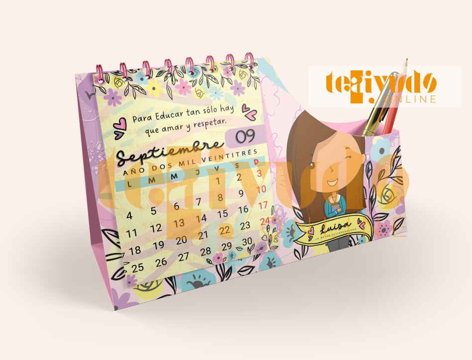 DIGITAL | Psicopedagogía 23 | Calendario Escritorio 2025–2027
