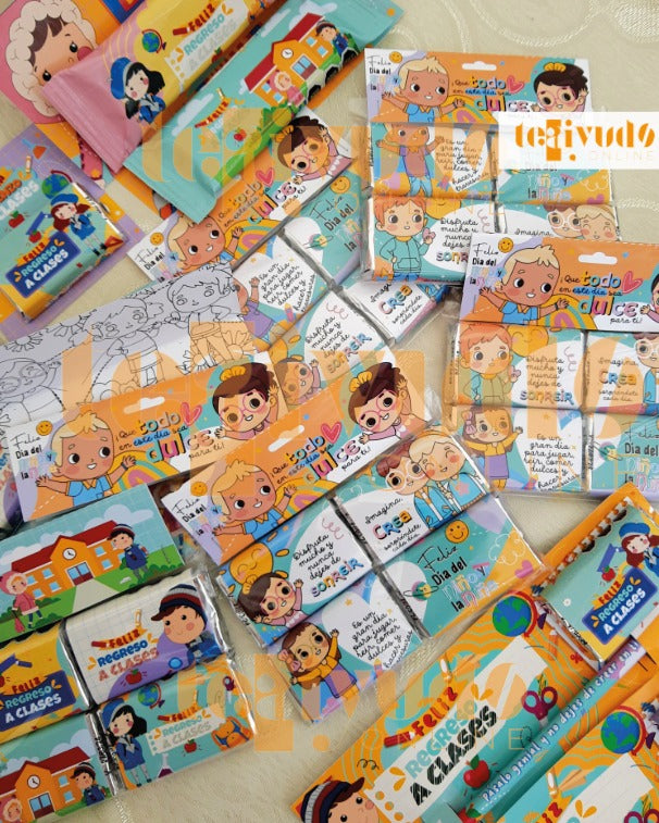 DIGITAL | Niños 23 | Etiquetas chocolate