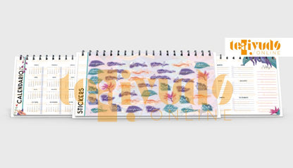 DIGITAL | Matronería 23 | Jardín Nocturno | Mini Planner 21x11cm
