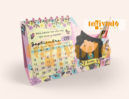 DIGITAL | Psicopedagogía 23 | Calendario Escritorio 2025–2027