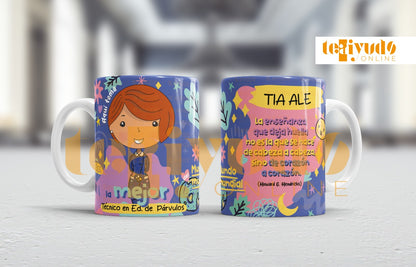 DIGITAL | Téc. Educ. Parvularia 24 | Cosmic | Tazones Azul y Morado