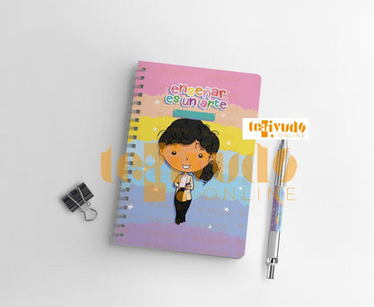 DIGITAL | Profesora 24 | Rainbow Colors | Portadas A5