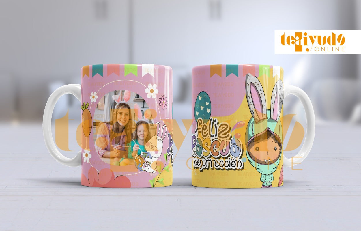 DIGITAL | Pascua 24 | Set Tazones Avatar con Orejitas y Morral GRATIS