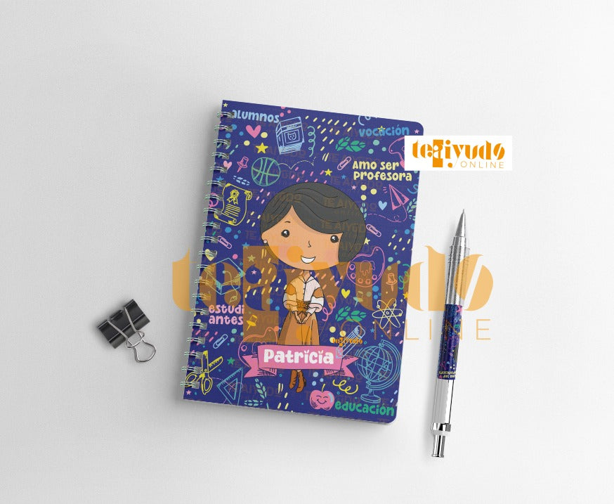 DIGITAL | Profesora 24 | Cute Blue | Portadas