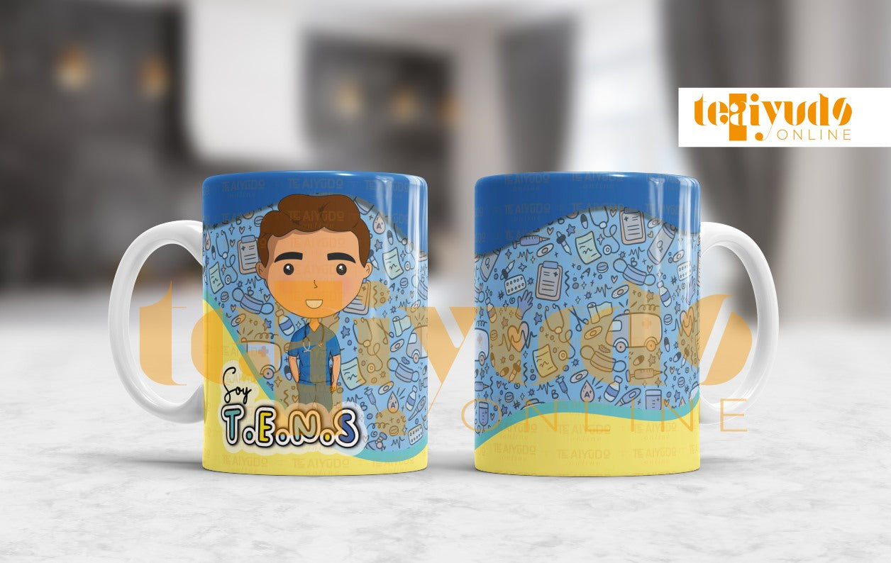 DIGITAL | TENS 23 | Tazones Profesionales Avatar Varón 🩺