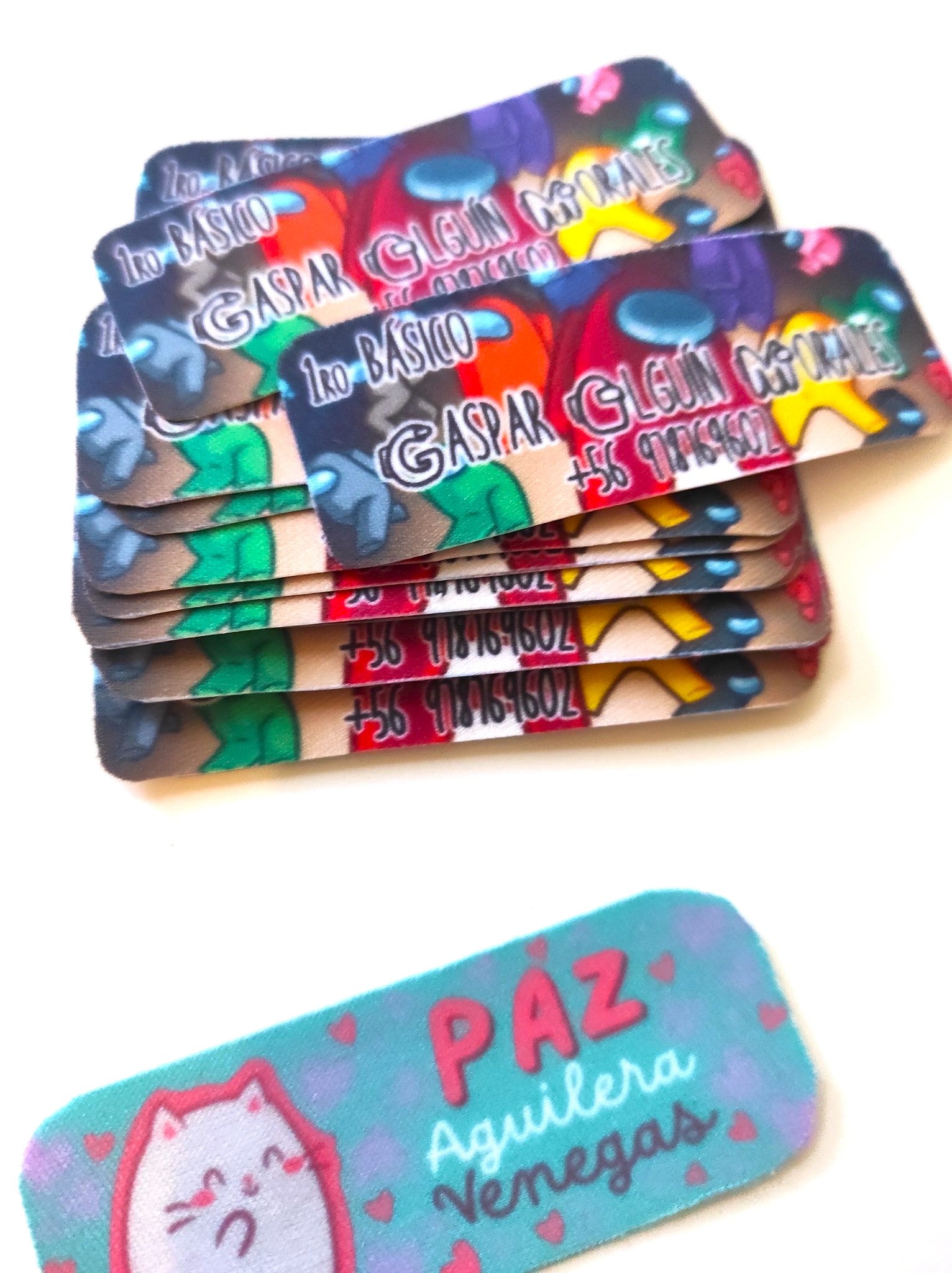 Etiquetas textiles para ropa - tipo parche