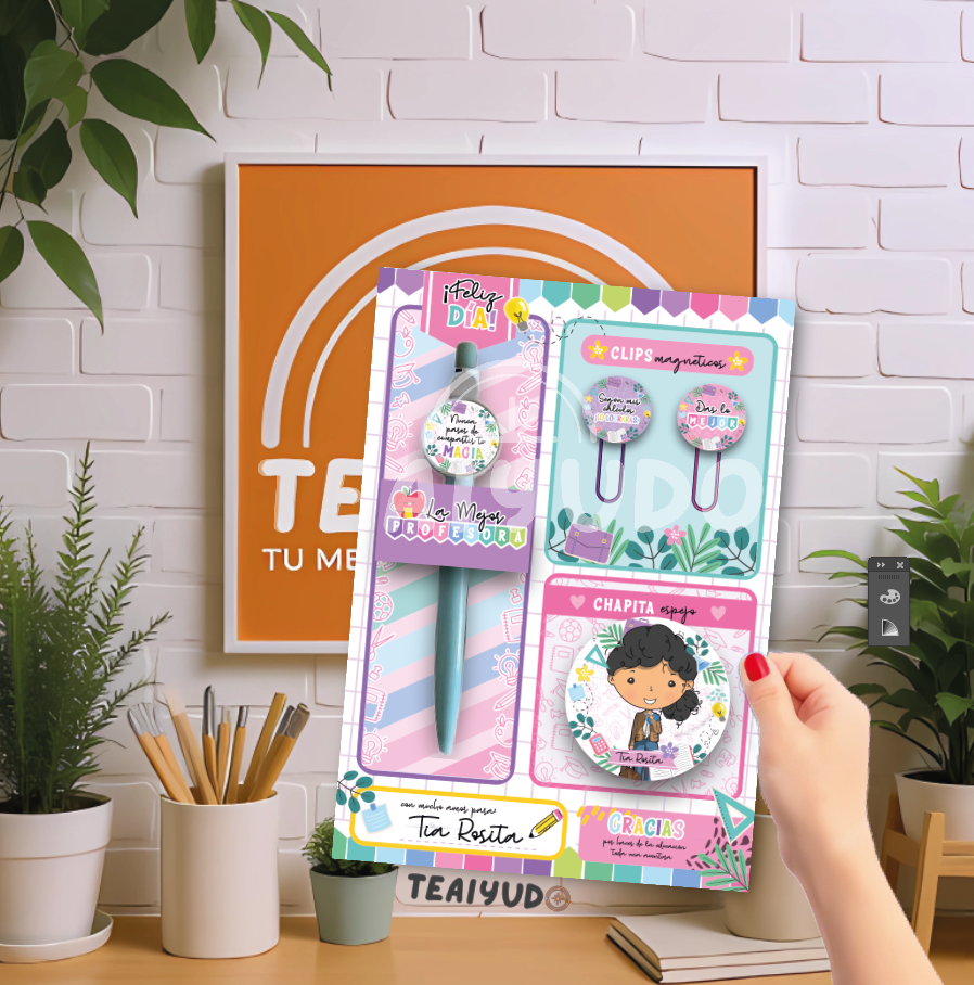 DIGITAL | Profesora 25 | Scolaria | Souvenir Escritorio A5