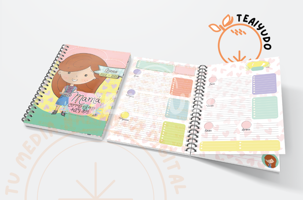 DIGITAL | Mamá 22 | Kit Planner "Mamá, como tú no hay dos"