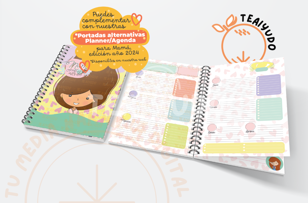 DIGITAL | Mamá 22 | Kit Planner "Mamá, como tú no hay dos"