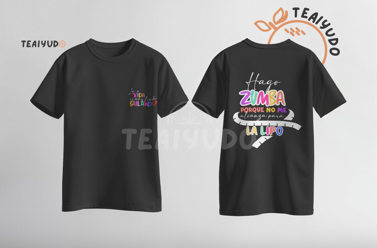 FISICO | Polera Estampada de Algodón "Ser como niños"