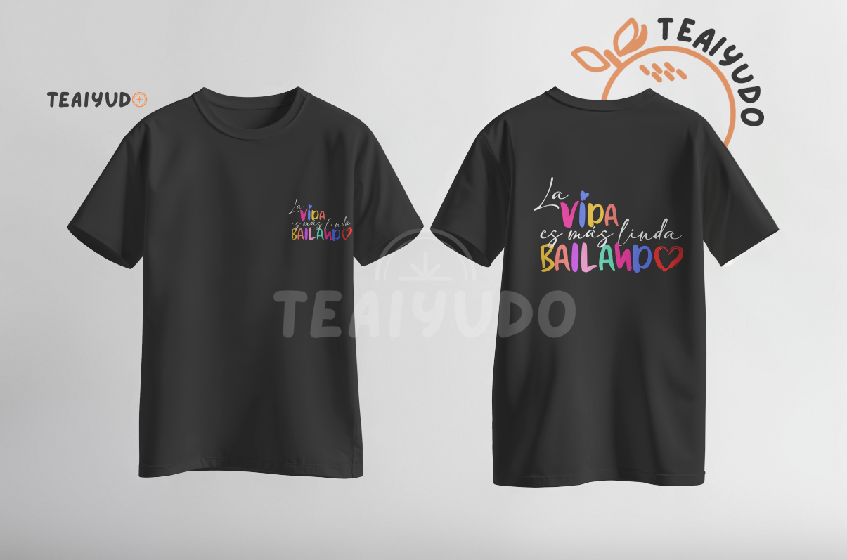 FISICO | Polera Estampada de Algodón "Ser como niños"