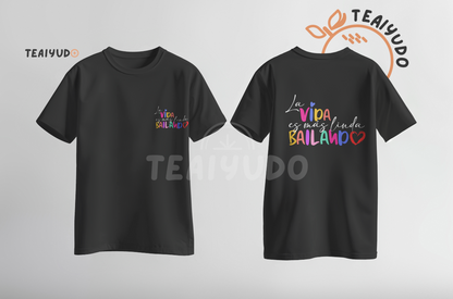 FISICO | Polera Estampada de Algodón "Ser como niños"