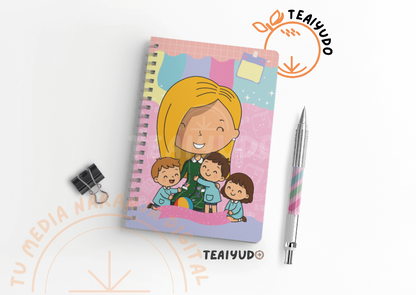 DIGITAL | Educadora Parvulos 25 | Splashy | Portadas A5