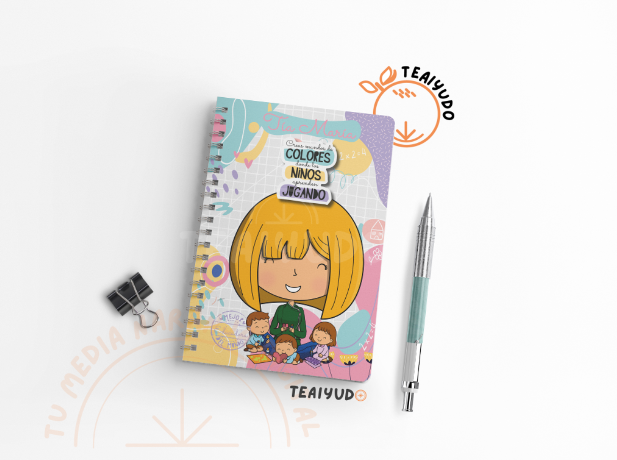 DIGITAL | Educadora Parvularia 25 | ColorKid | Portadas A5