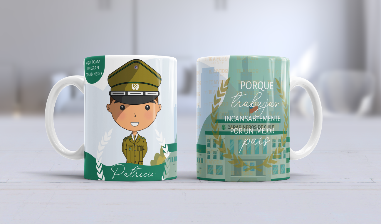 DIGITAL | Carabineros 24 | Tazones Hombre