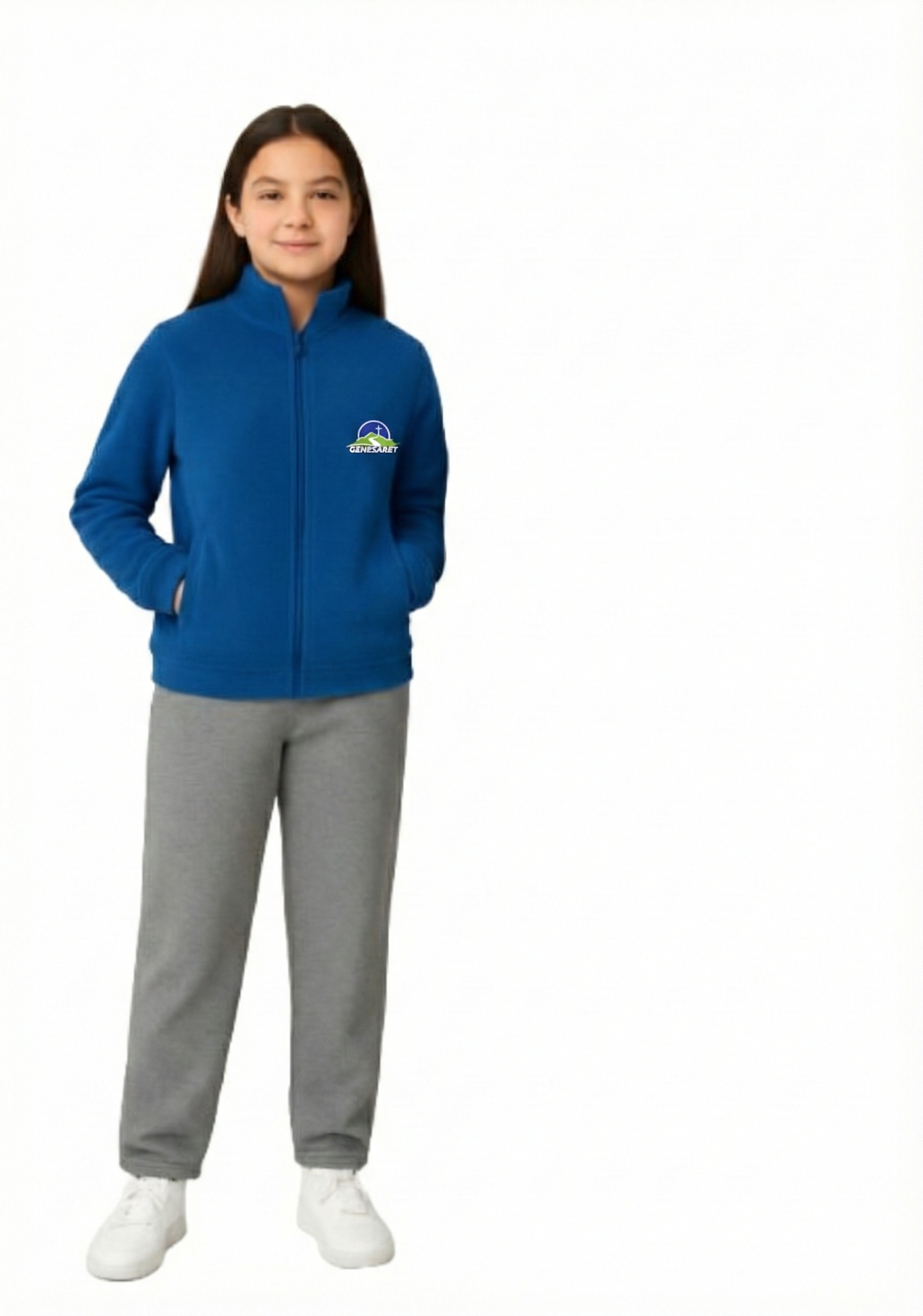 Chaqueta Micropolar estampada Mujer