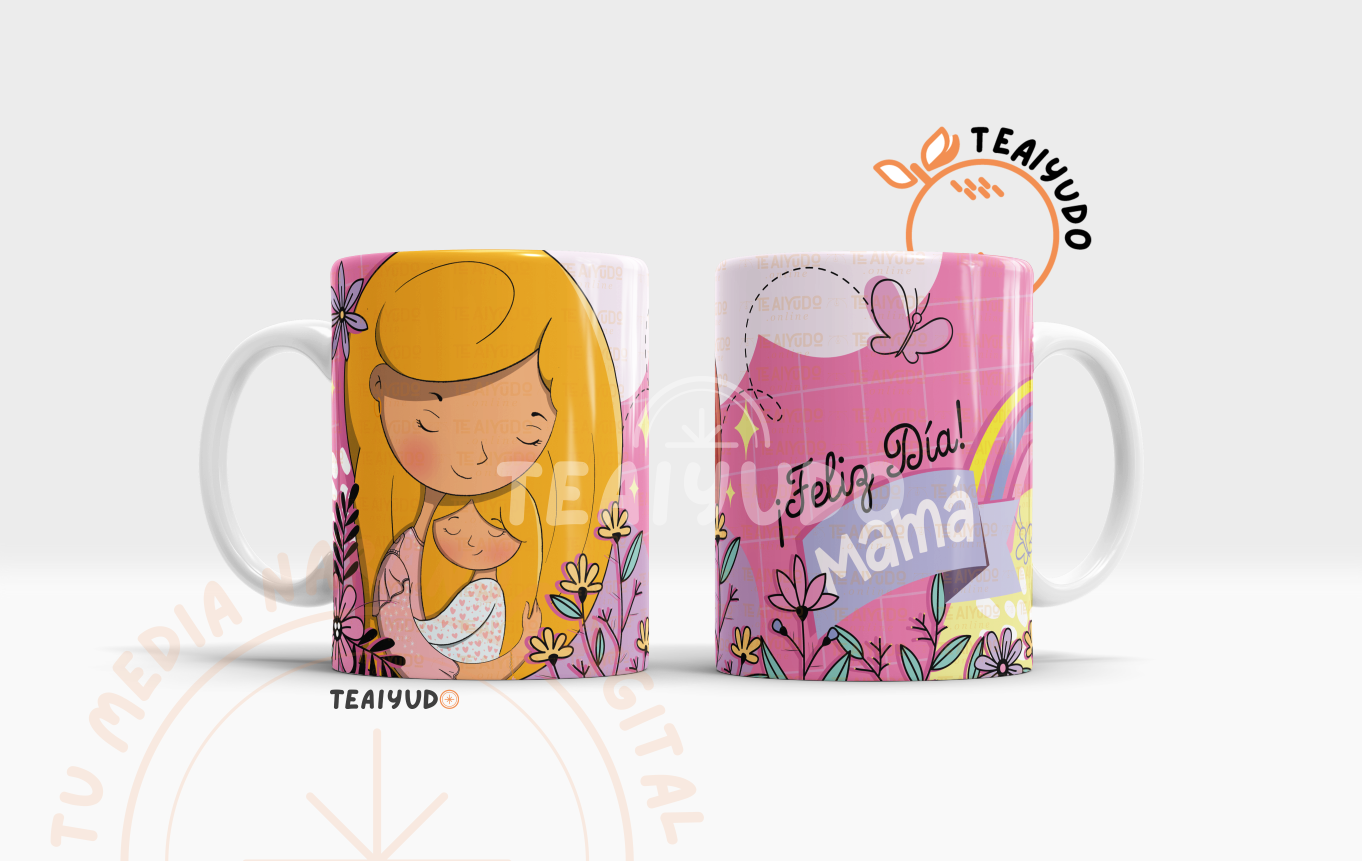 DIGITAL | Mamá 25 | Set Tazones | Avatar Dulzura 25