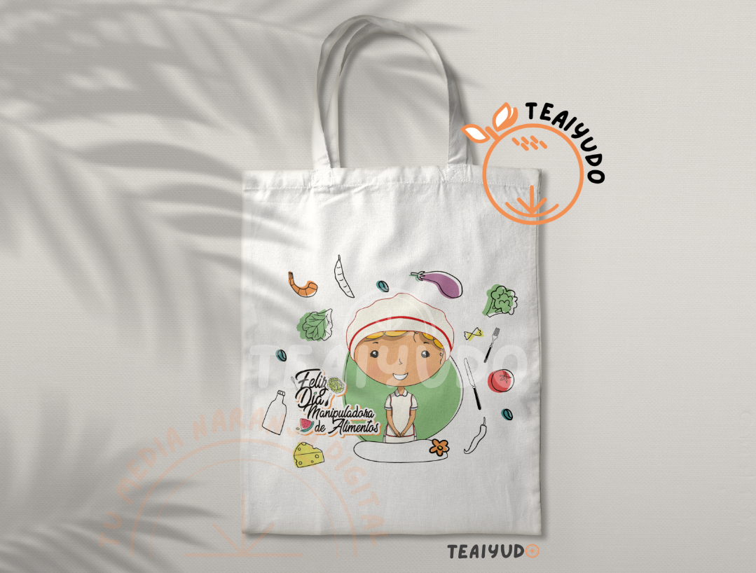 DIGITAL | Manipuladora alimentos 23| diseño estampa