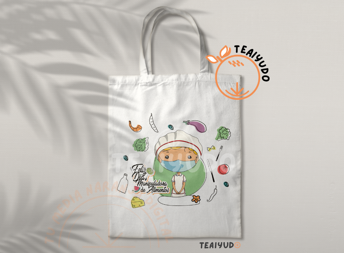 DIGITAL | Manipuladora alimentos 23| diseño estampa